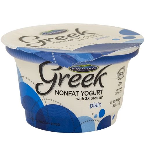 Norman's plain Greek yogurt 6 oz