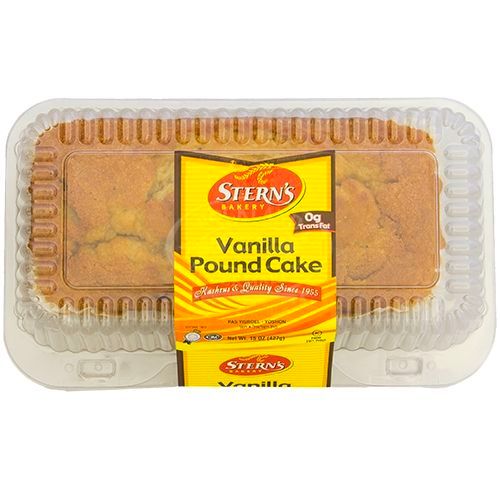 Stern's Bakery Vanilla Pound Cake 16 oz