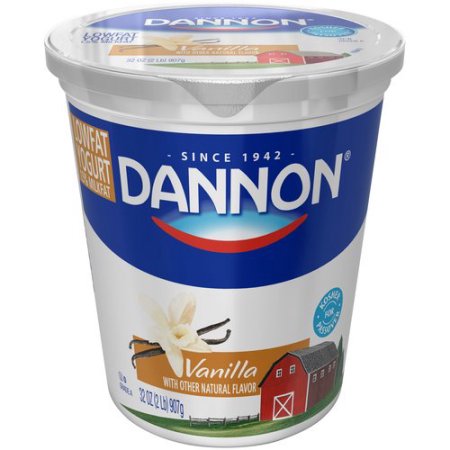 Dannon vanilla Yogurt 32 oz