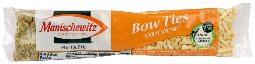 Manischewitz Bowtie Noodles Soup Mix 4 oz