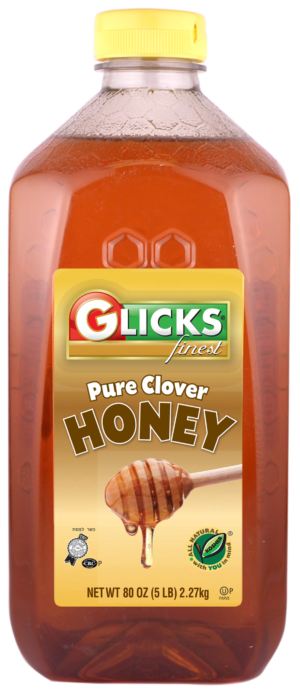 Glicks Pure Clover Honey 5 lb