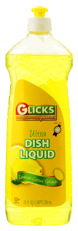 Glicks Lemon Citrus Dish Liquid 25 oz