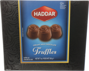 Haddar Creamy Milk Chocolate Truffles 7 oz (dairy)