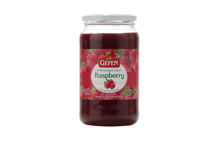 Gefen raspberry spreadable fruit 33.5 oz