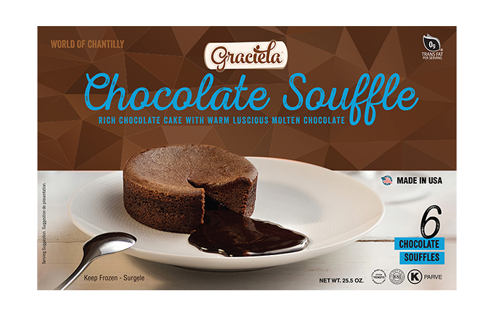 Graciela chocolate souffle (6 individual cakes) 25.2 oz