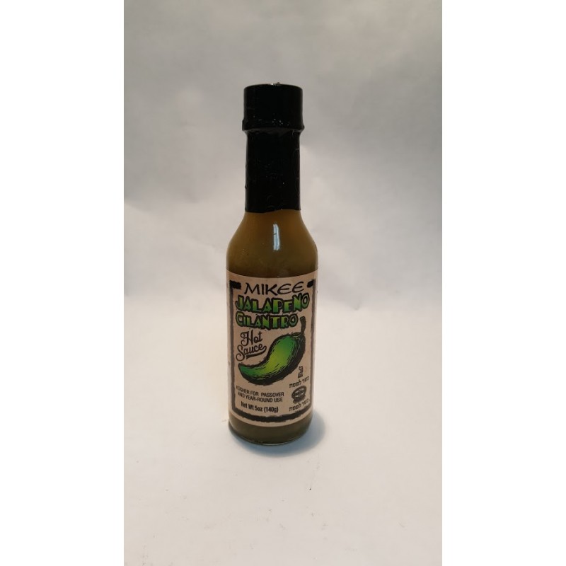 Mikee jalapeno cilantro hot sauce 5 oz