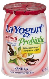 La Yogurt Vanilla Flavored Yogurt 6 oz