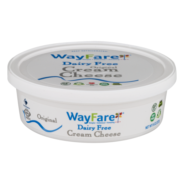 Way Fare Dairy Free Original Cream Cheese 8 oz