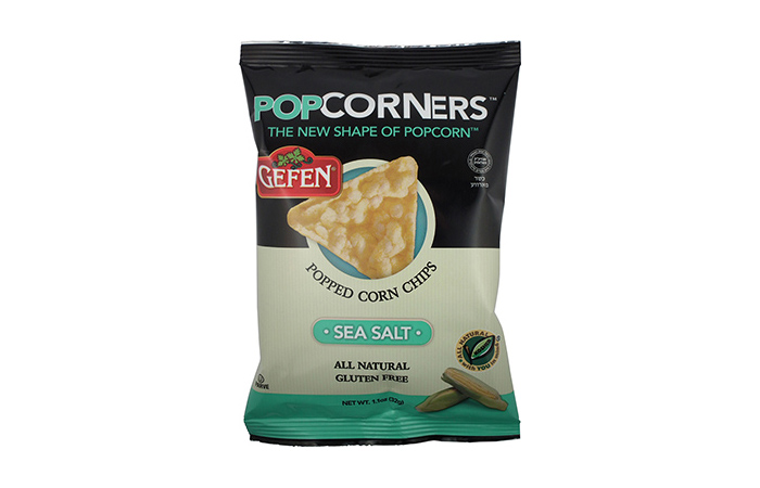 Gefen Popcorners Popped Corn Chips Sea Salt 1.1 oz