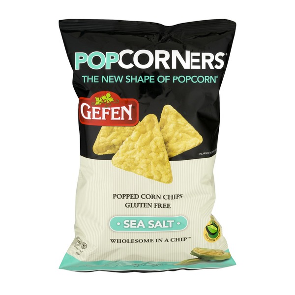 Gefen Popcorners Popped Corn Chips Sea Salt 5 oz