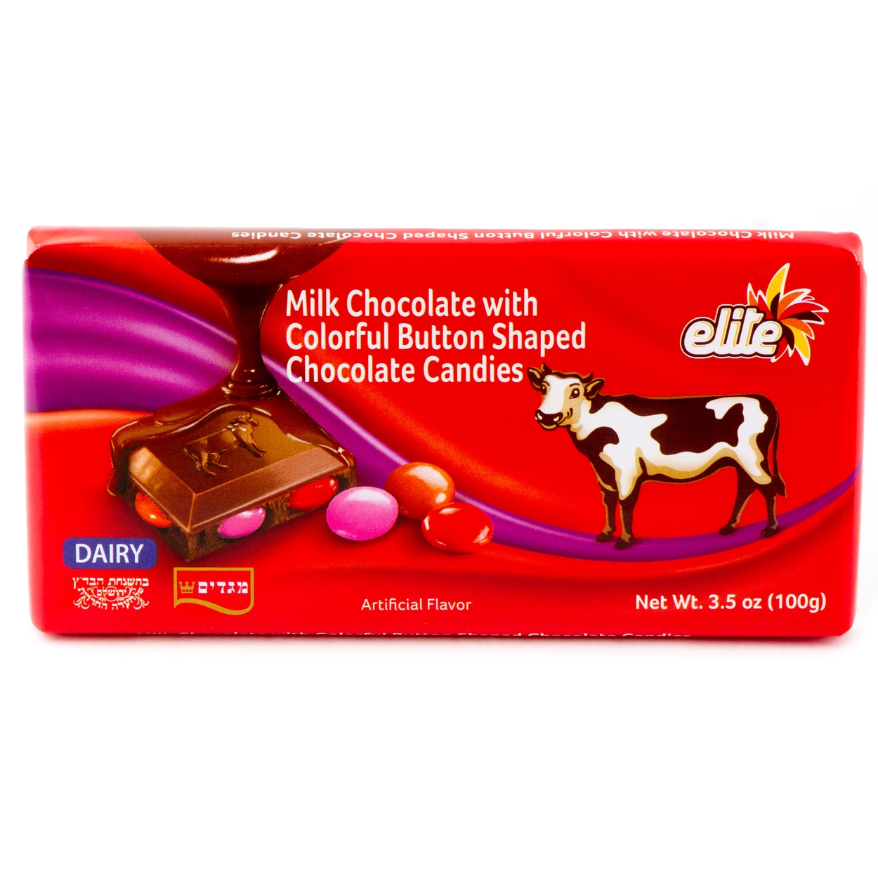 Elite Milk Chocolate With Lentils 3.5 oz