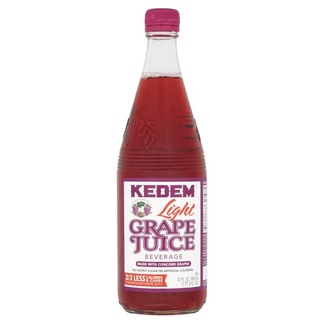 Kedem Light Concord Grape Juice 22 oz