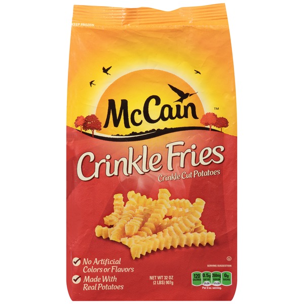 McCain Crinkle Fries Crinkle Cut Potatoes 32 oz