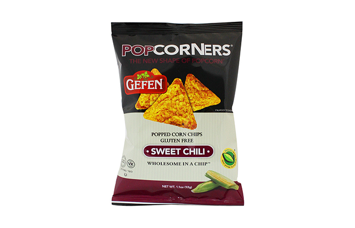 Gefen Popcorners Popped Corn Chips Sweet Chili 1.1 oz