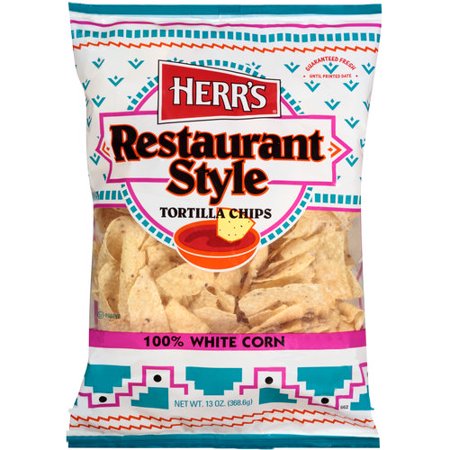 Herr's Restaurant Style Tortilla Chips 13 oz