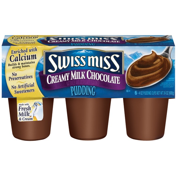 Swiss Miss Chocolate Pudding 6 pk (3.5 oz)