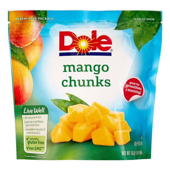 Dole Mango Chunks 16 oz