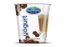 Norman's cappuccino low fat yogurt 5.3 oz