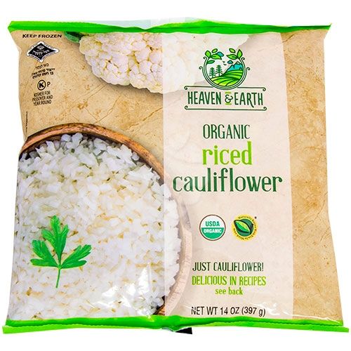 Heaven  & Earth Riced Cauliflower 14 oz