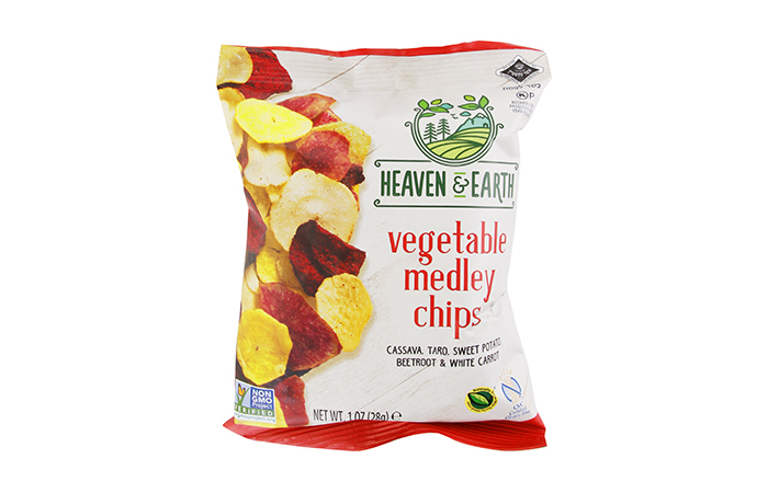 Heaven & Earth Vegetable Medley Chips 1 oz