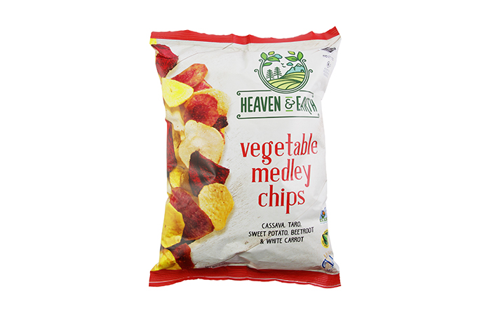 Heaven & Earth Vegetable Medley Chips 5 oz