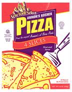 Amnon's New York's Select 4 Slices Kosher Pizza 16 oz