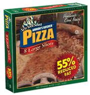 Amnon's New York's Select 55% Reduced Fat Kosher Pizza 36 oz