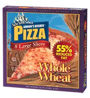 Amnon's New York's Select 55% Reduced Fat Whole Wheat Kosher Pizza 36 oz