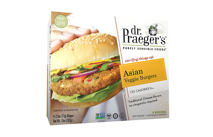 Dr. Praeger's Asian Veggie Burgers 10 oz