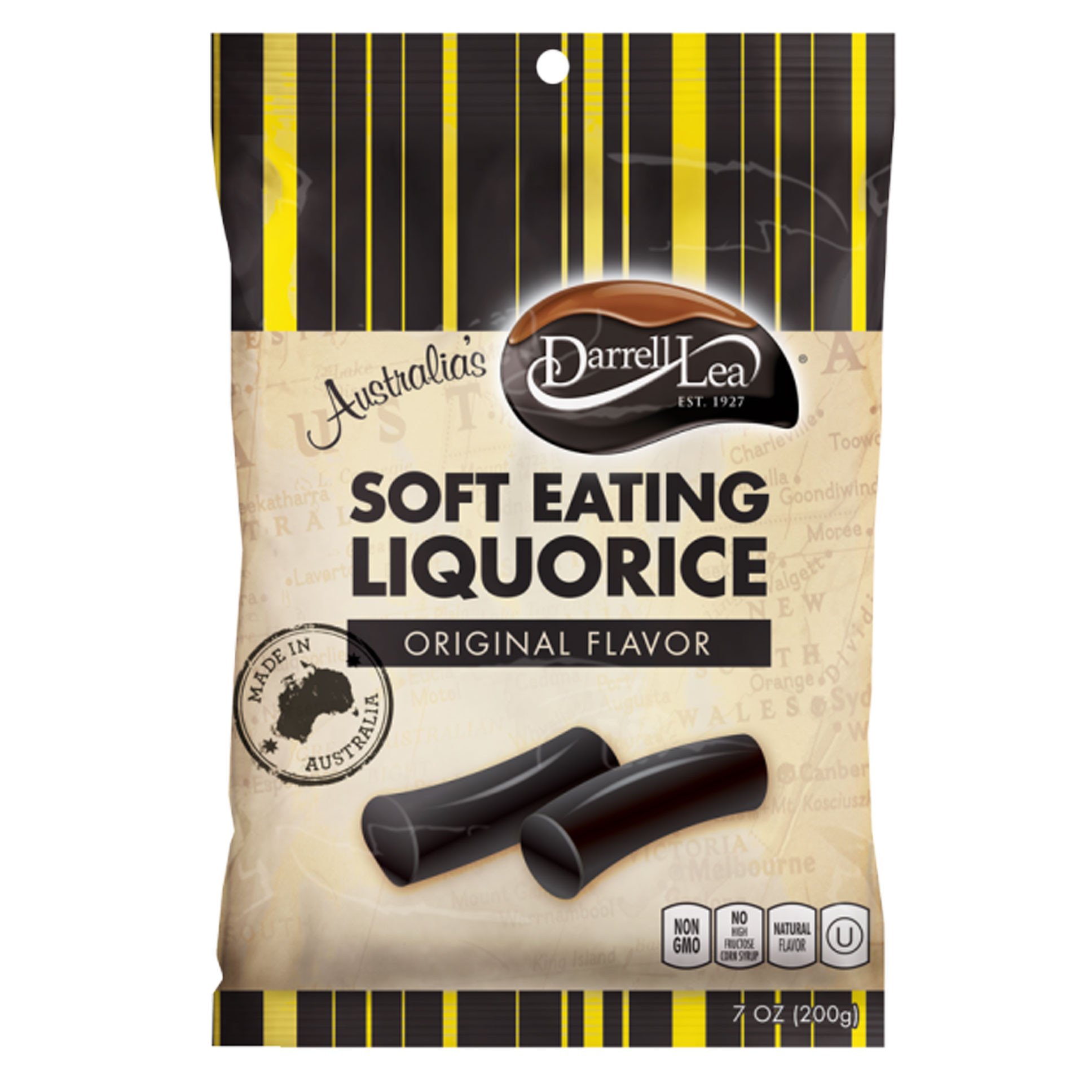 Darrell Lea Soft Australian Liquorice Original Flavor 7 oz