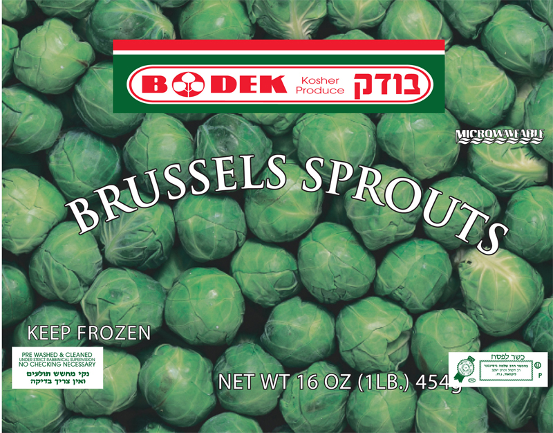 Bodek Brussels Sprouts 16 oz