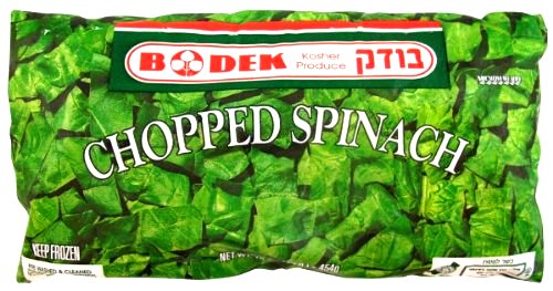 Bodek Chopped Spinach 32 oz