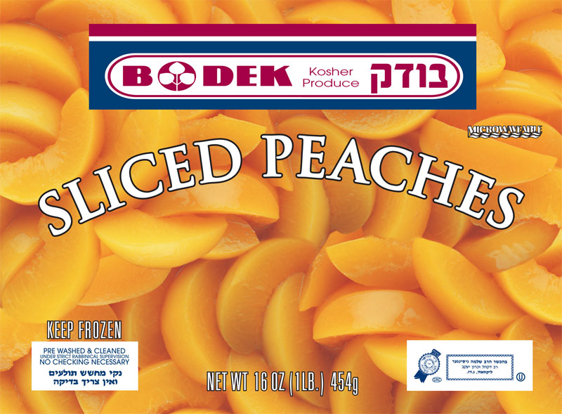 Bodek Peaches 12 oz