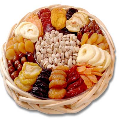 Small California Dry Fruits & Pistachio Gift Platter