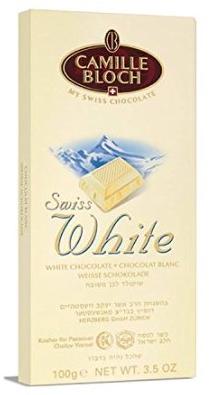 Camille Bloch Fine Swiss White Chocolate 3.5 oz