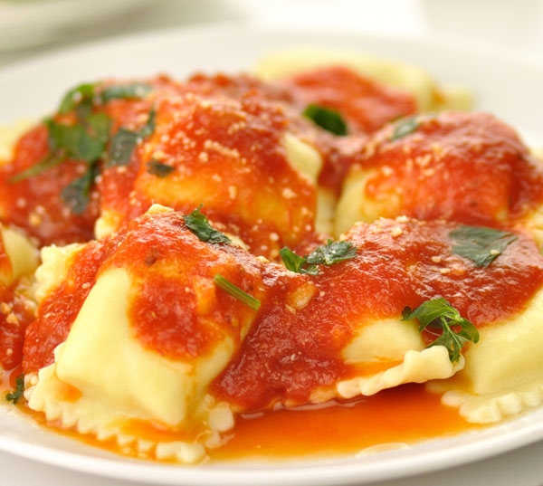 Cheese Ravioli with Free Side Dish