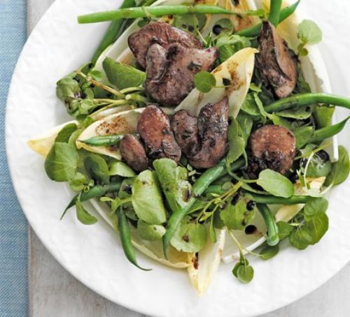 Chicken Liver Dinner with one Free Side Dish