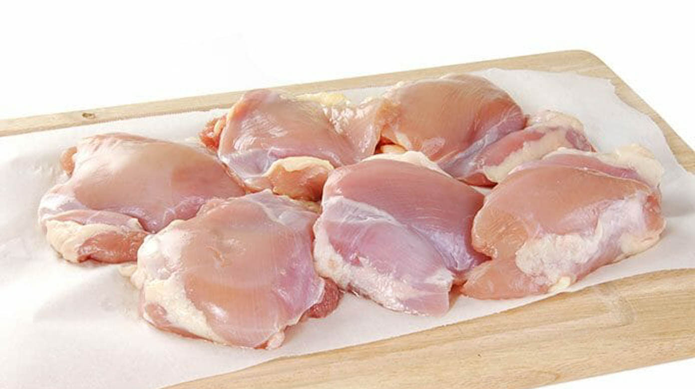 Skinless Chicken Thighs with Bone-2LB