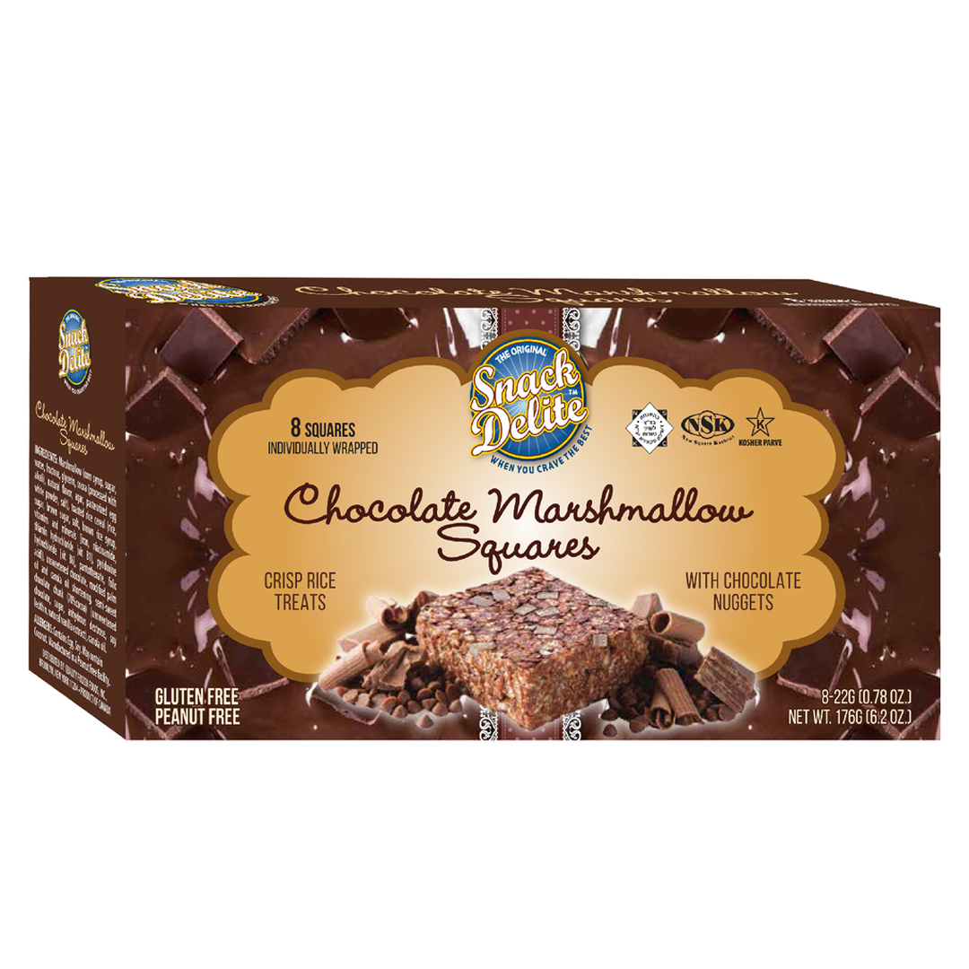 Snack Delite Chocolate Marshmallow Squares 8 Pack