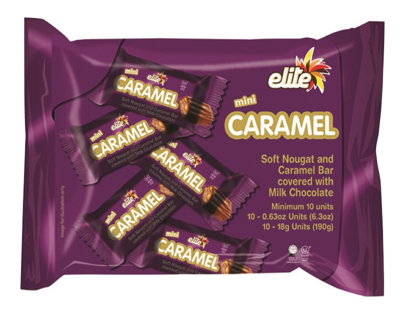 Elite Mini Caramel Bars 6.3 oz