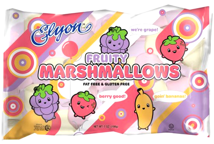 Elyon Fruit Flavored Marshmallows 7 oz