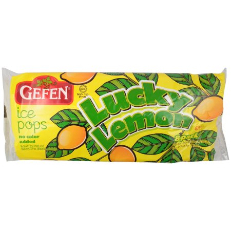 Gefen lemon ice pops 27 oz