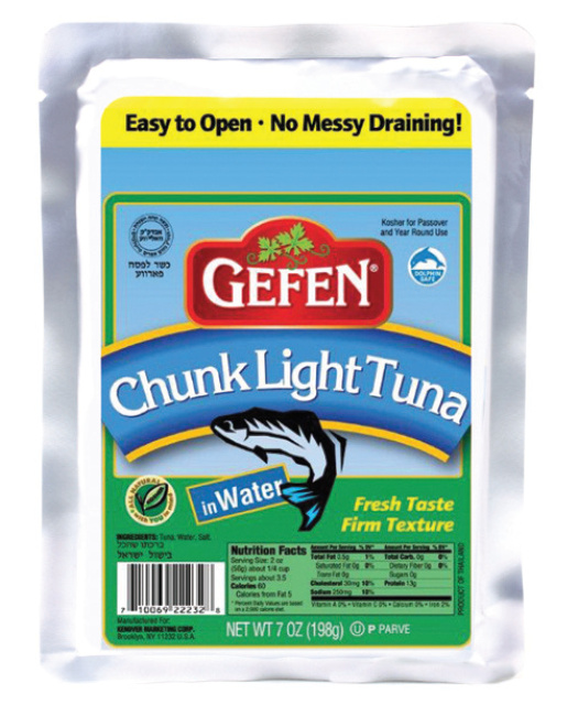 Gefen Chunk Light Tuna In Water 7 oz