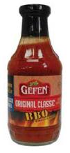 Gefen No Sugar Added Original BBQ Sauce 16 oz