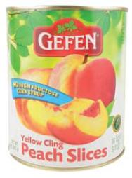 Gefen Peaches Sliced in Light Syrup 28 oz