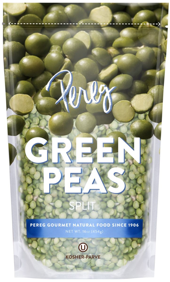 Pereg Green Split Peas 16 oz