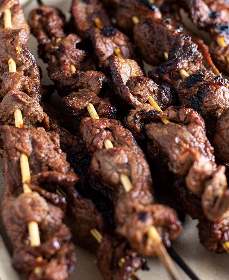 Grilled Lamb Shish Kebab - Passover Entrées