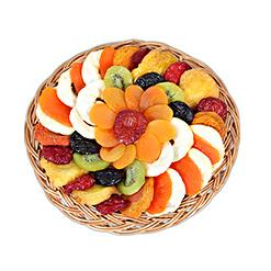 Holiday Deluxe Dry Fruits & Nuts Gift Platter