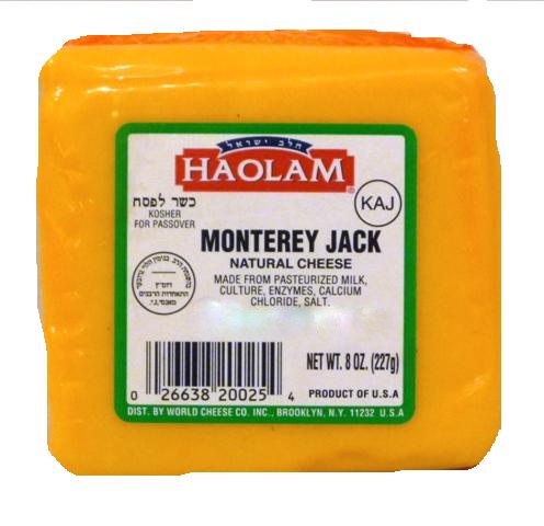 Haolam Monterey Jack Natural Cheese 8 oz