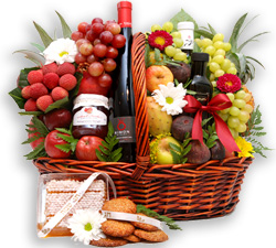 Rosh Hashanah Fruit Deluxe Gift Basket